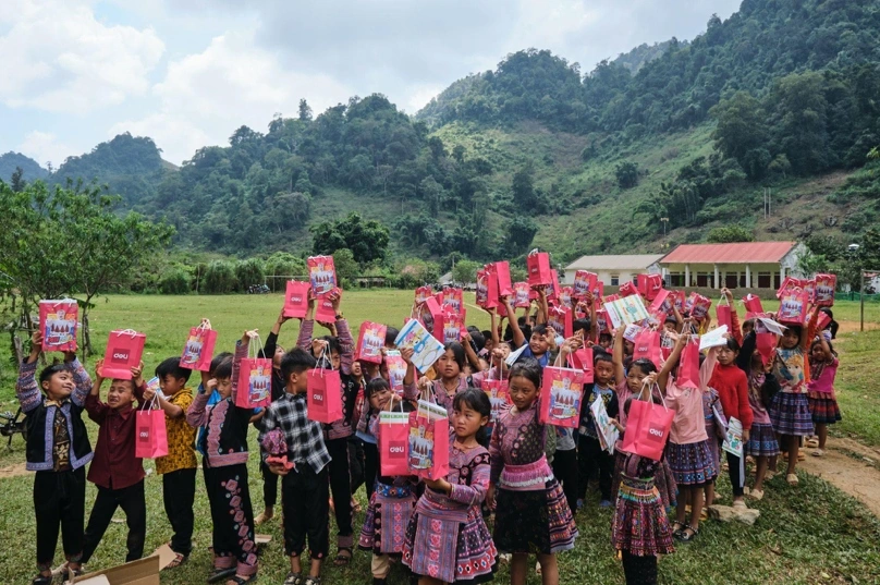 Hoạt động Tiếp sức cho em đến trường tại Sơn La