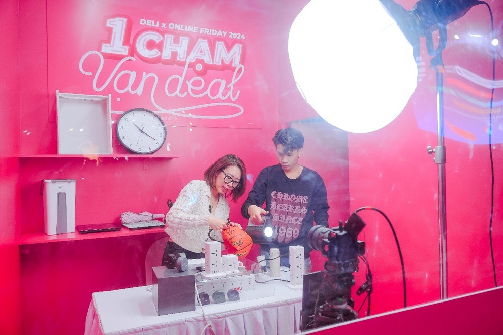 Văn phòng phẩm Deli đồng hành cùng Online Friday 2024 - 2