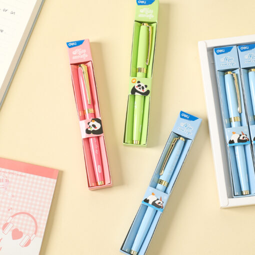 Bút máy Deli CQ893 - Hệ thống dẫn mực ổn định nét chữ liền mạch