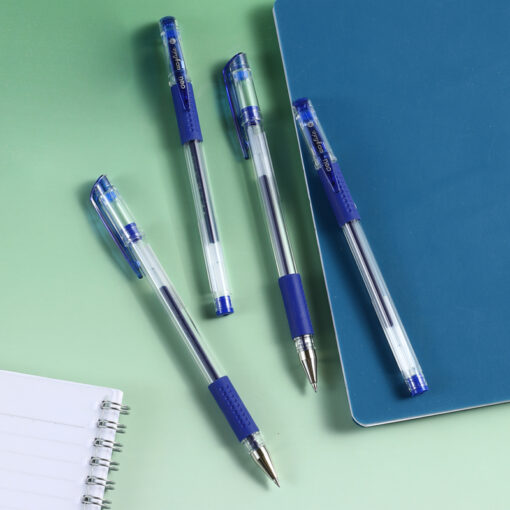 Bút Gel siêu trơn Deli E6600S - Công nghệ mực giảm ma sát viết lâu không mỏi