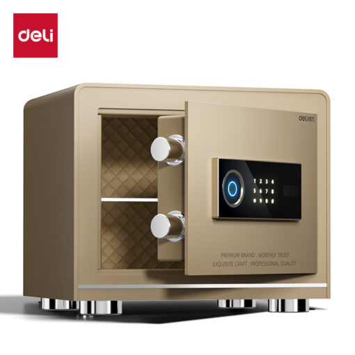 Két sắt vân tay Deli AE950-Z - Mở khóa một chạm bảo mật tuyệt đối