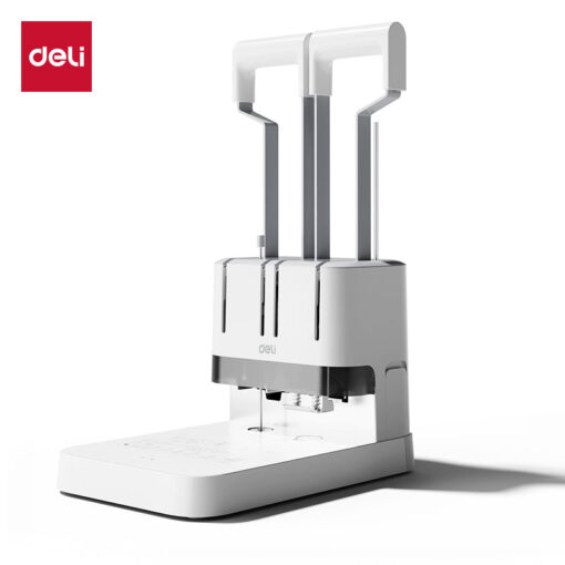 Máy đóng gáy Deli 3876A - Dao đục sắc bén đóng lò xo nhựa bền bỉ