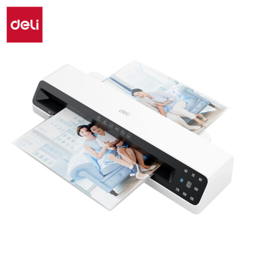 Máy ép plastic Deli ET104 - Ép ảnh phẳng đẹp không bọt khí