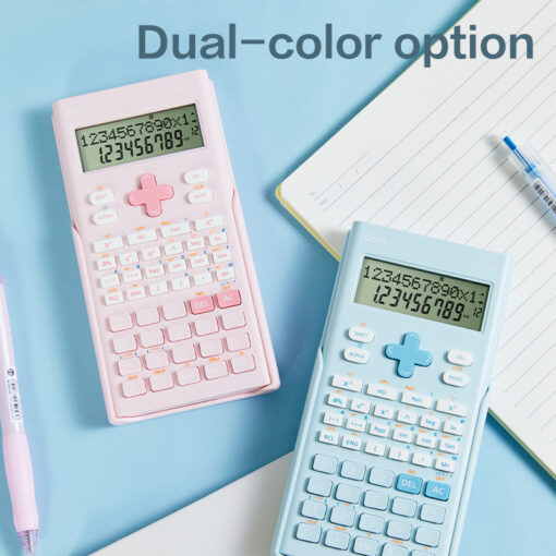 Máy tính kỹ thuật Deli E1700SR - 240 chức năng tính toán chuẩn xác