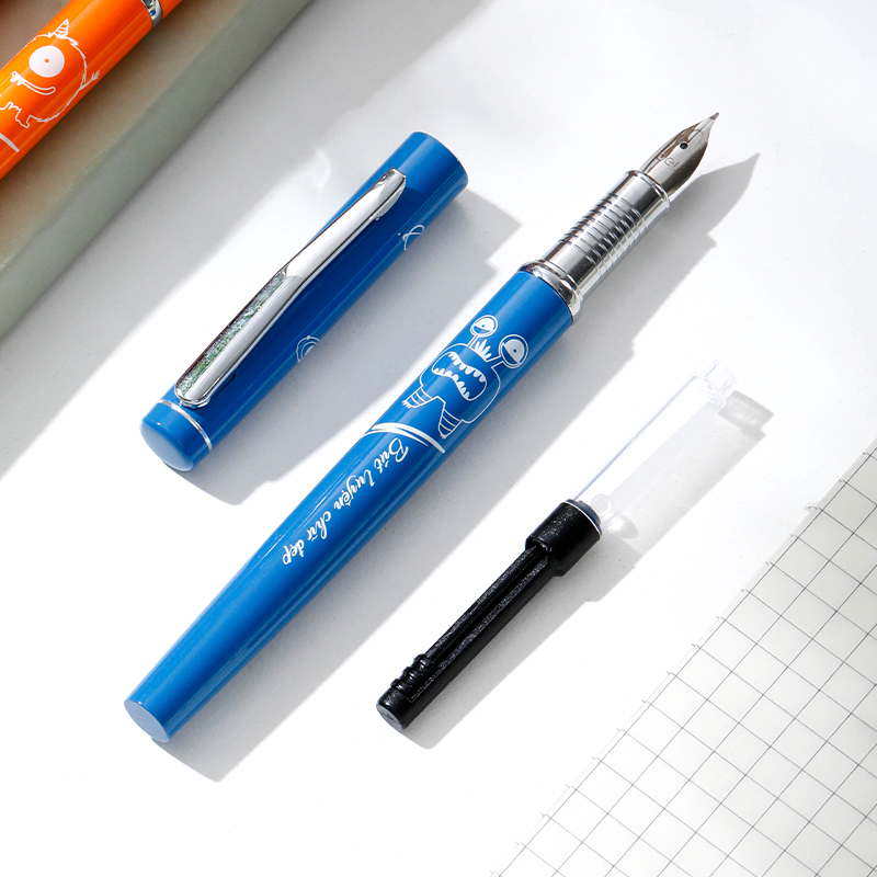 Bút máy học sinh Deli CQ896 - Trọng lượng siêu nhẹ phù hợp cho bé - Ảnh 2