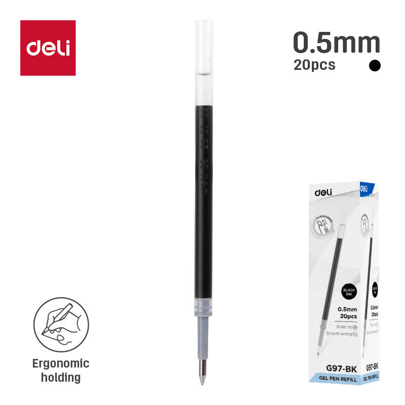 Ruột bút gel Deli EG97 - Giải pháp thay thế tiết kiệm bảo vệ môi trường - Ảnh 2