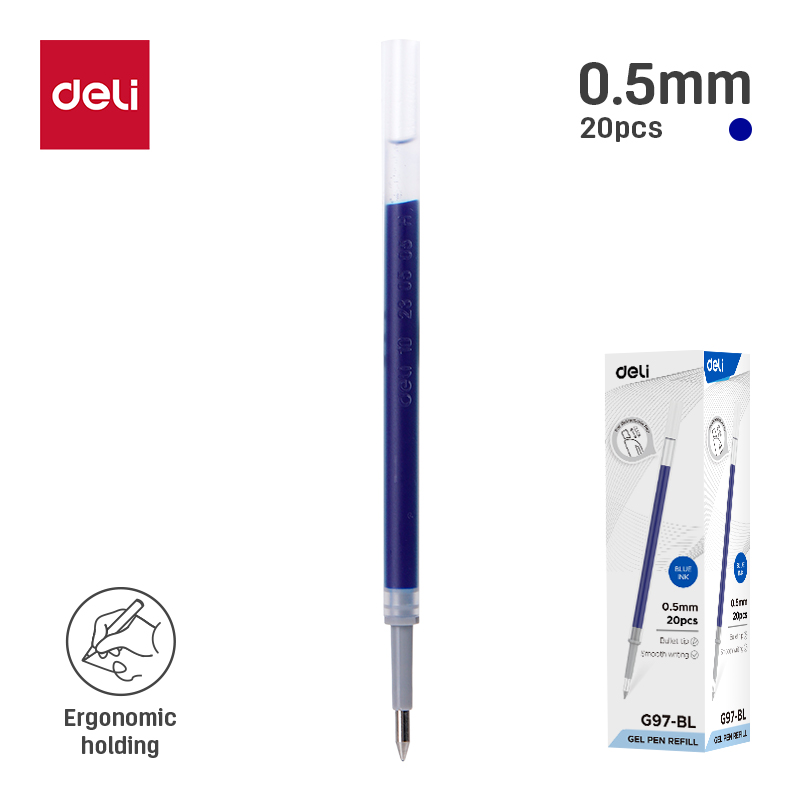 Ruột bút gel Deli EG97 - Giải pháp thay thế tiết kiệm bảo vệ môi trường - Ảnh 3
