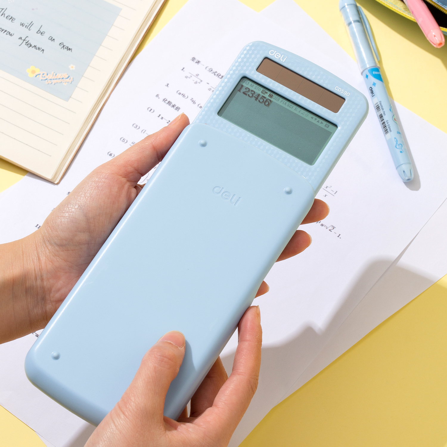 Máy tính kỹ thuật Deli CD580VN - Giao diện tiếng Việt tốc độ xử lý vượt trội - Ảnh 4