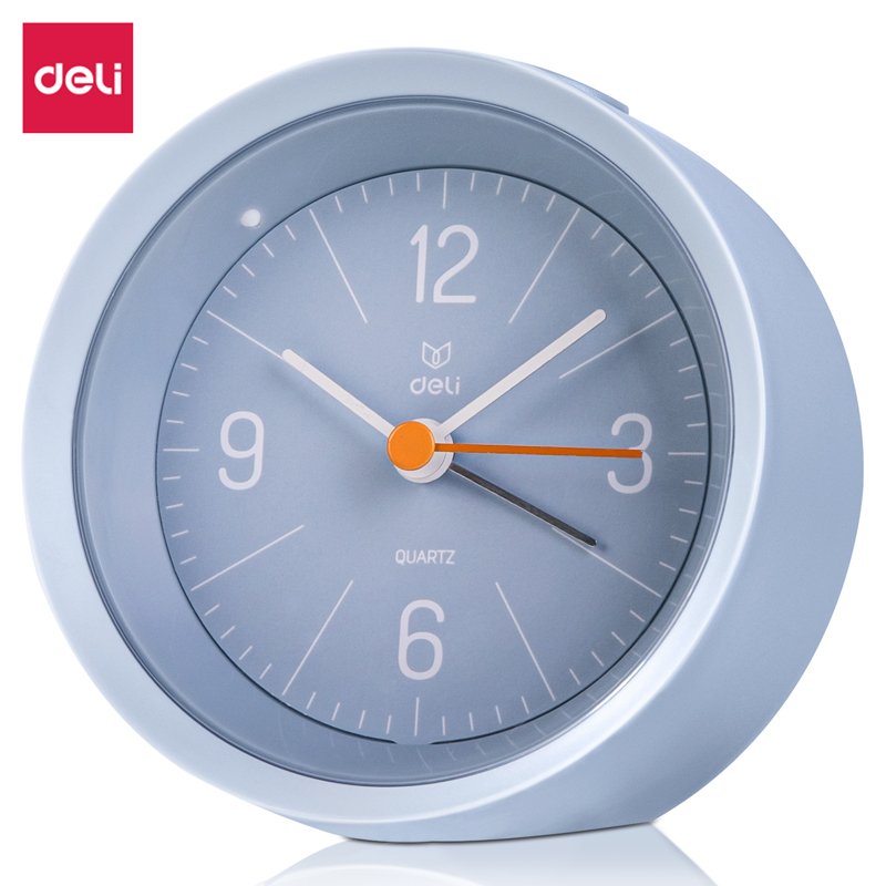 Đồng hồ để bàn Deli LE300 - Thiết kế tối giản kim trôi êm ái không gây ồn - Ảnh 2
