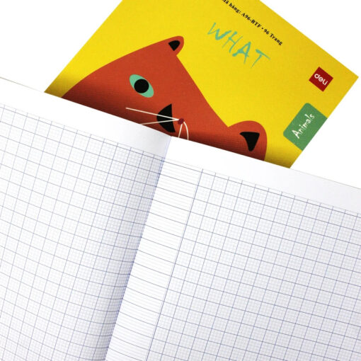 Vở học sinh 96 trang Deli CNA96 - Giấy trắng tự nhiên chống lóa mỏi mắt