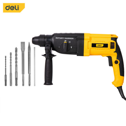 Máy khoan bê tông Deli EDL-DC26-E1 - Chế độ khoan búa chuyên dụng công phá bê tông