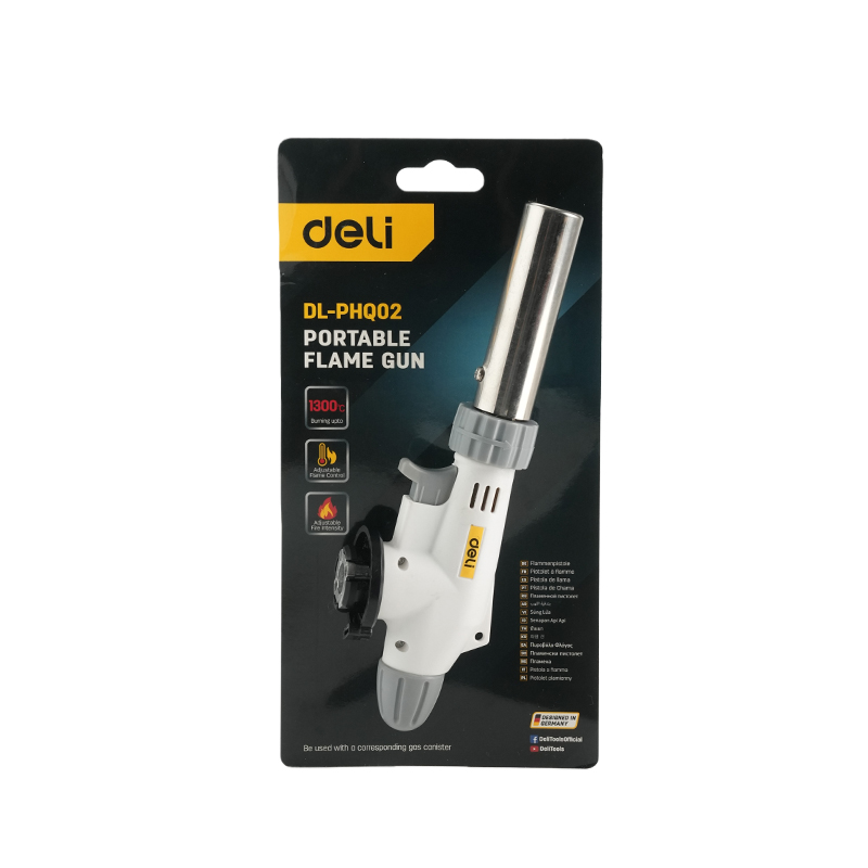 Đầu khò gas Deli EDL-PHQ02 - Lửa mạnh ổn định chịu nhiệt cao - Ảnh 3