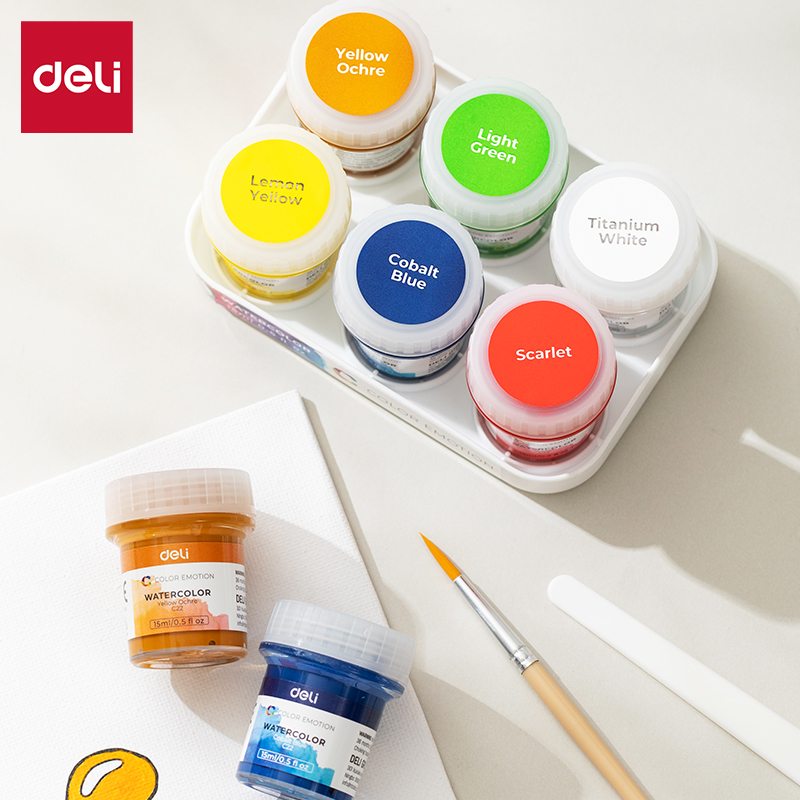 Màu nước Emotion Deli EC22 - Dạng tuýp tiện lợi màu loang tự nhiên - Ảnh 2