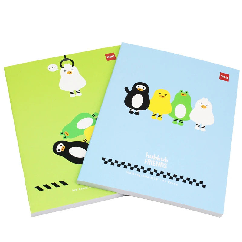 Vở học sinh 96 trang Deli CNA96 - Giấy trắng tự nhiên chống lóa mỏi mắt - Ảnh 6