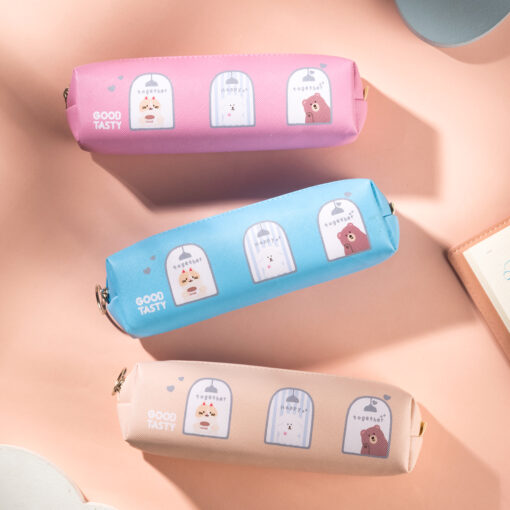 Túi đựng bút Deli EH914 - Sức chứa lớn vải bền màu giặt sạch dễ dàng