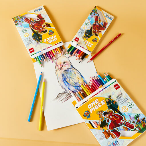 Bút chì màu One Piece Deli EC101 - Hình ảnh One Piece ấn tượng khơi nguồn cảm hứng