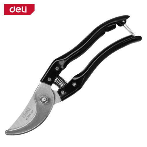 Kéo cắt cành Deli EDL580200 - Lưỡi thép sắc bén cắt cành nhẹ nhàng không tốn sức